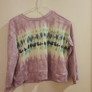 Justice Pastel Tie-Dye Pj Top